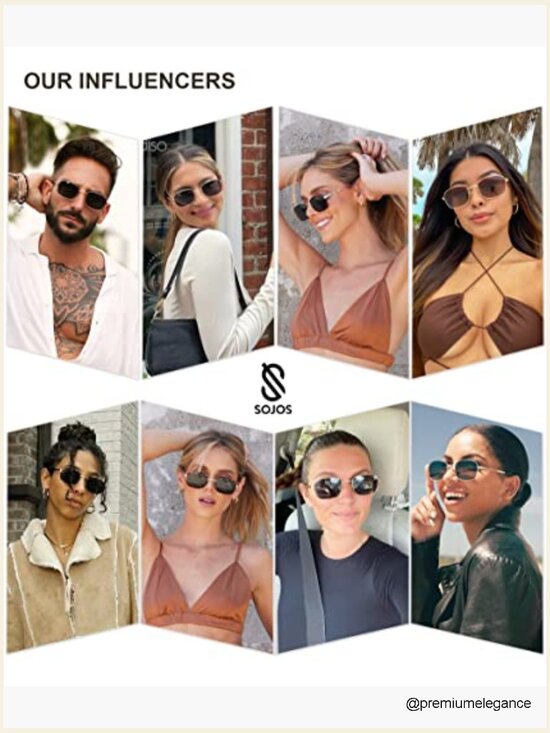Retro Polarized Oval Sunglasses UV400 Protection Trendy Classic Shades